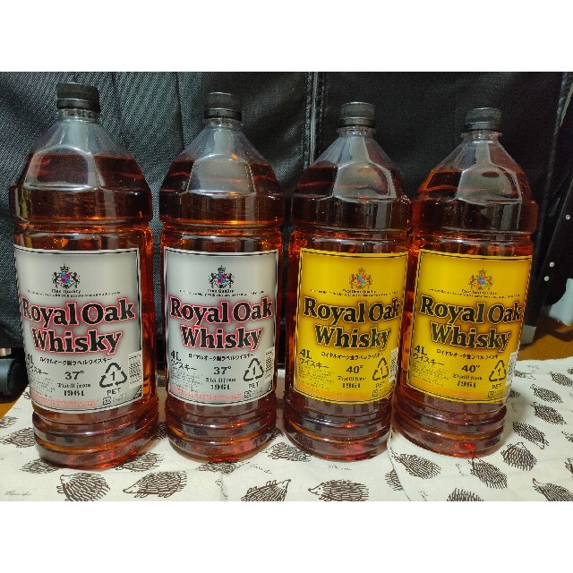 ロイヤルオークウイスキー 4L 4本セット - wealthfinder.ae