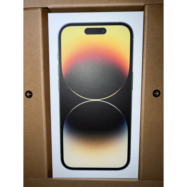 配送員設置 iPhone ゴールド 256GB Pro iPhone14 - スマートフォン本体