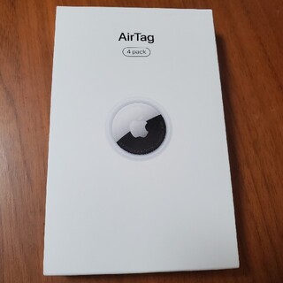 Apple AirTag 本体　4個パック　未開封(その他)