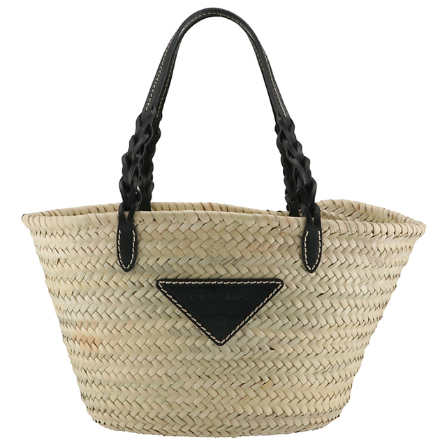 PRADA トートバッグ ウーブンパーム かごバッグ | tspea.org