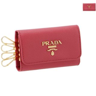 プラダ(PRADA)のPRADA キーケース 4連 サフィアーノ メタル(キーケース)