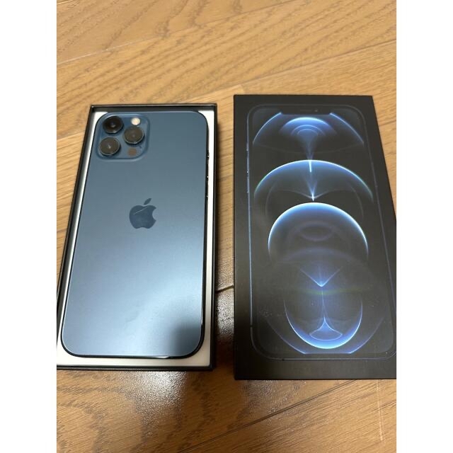 現品限り一斉値下げ! iPhone - iPhone 12 Pro Max 128GB Pacific Blue