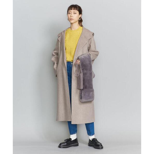 【美品】UNITED ARROWS/ユナイテッドアローズ ガウンコート