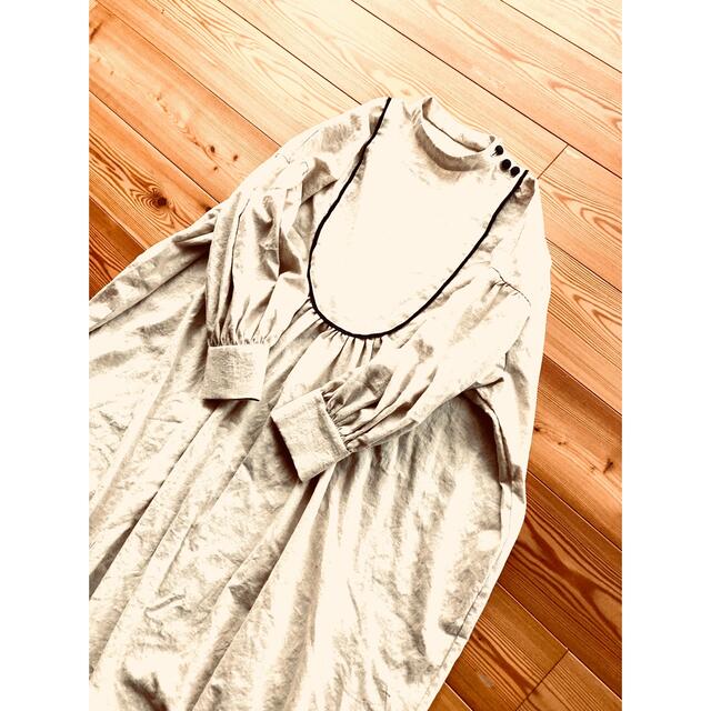 ロングワンピース 大人気作家様*リネン*ワンピース*ハンドメイド ...