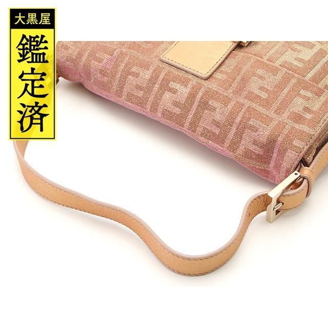 FENDI(フェンディ)のFENDI　ズッカ　グリッターマンマバケット　 8BR600　【431】 レディースのバッグ(ハンドバッグ)の商品写真