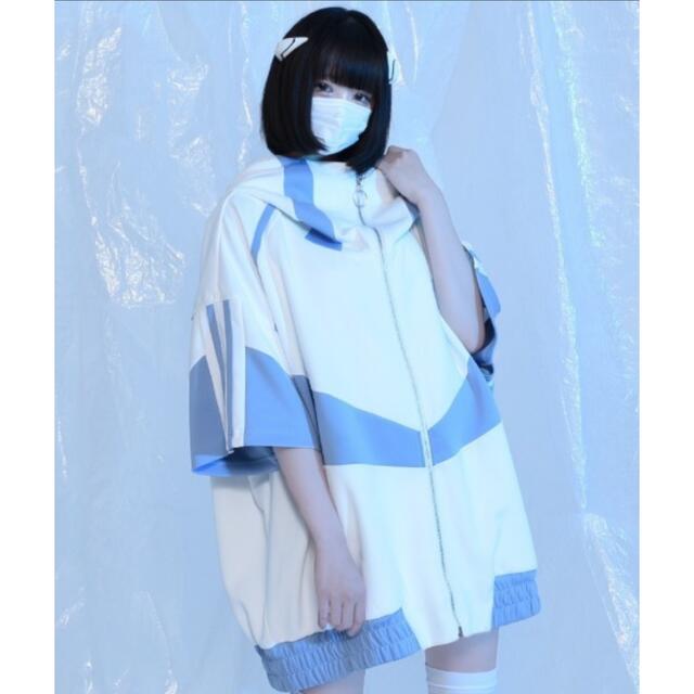 REFLEM/レフレム』BIG切替ハーフスリーブジャージパーカー-eastgate.mk