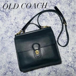 極美品 COACH オールドコーチ 黒 レザー ブラック 2way ウィリス