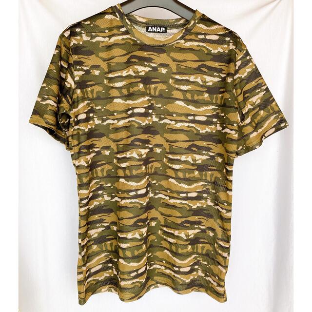ANAP(アナップ)のφJR ANAP 半袖 カモフラージュ カットソー  フリー 迷彩 メンズのトップス(Tシャツ/カットソー(半袖/袖なし))の商品写真