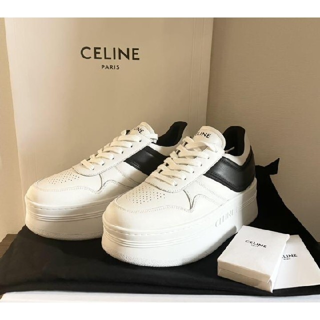 半額SALE/ celine - セリーヌ ブロックスニーカー サイズ スニーカー