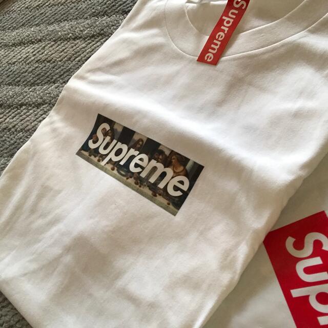 限定値下????シュプリーム　SUPREME box logo tee 最後の晩餐