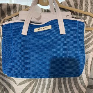 キュー(Q)の「専用」qbag ネストbon パリブルー(ショルダーバッグ)