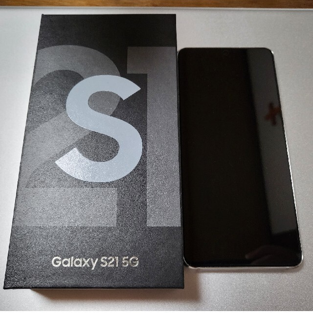 Galaxy - Galaxy S21 5G ファントムホワイト 256 GB auの通販 by