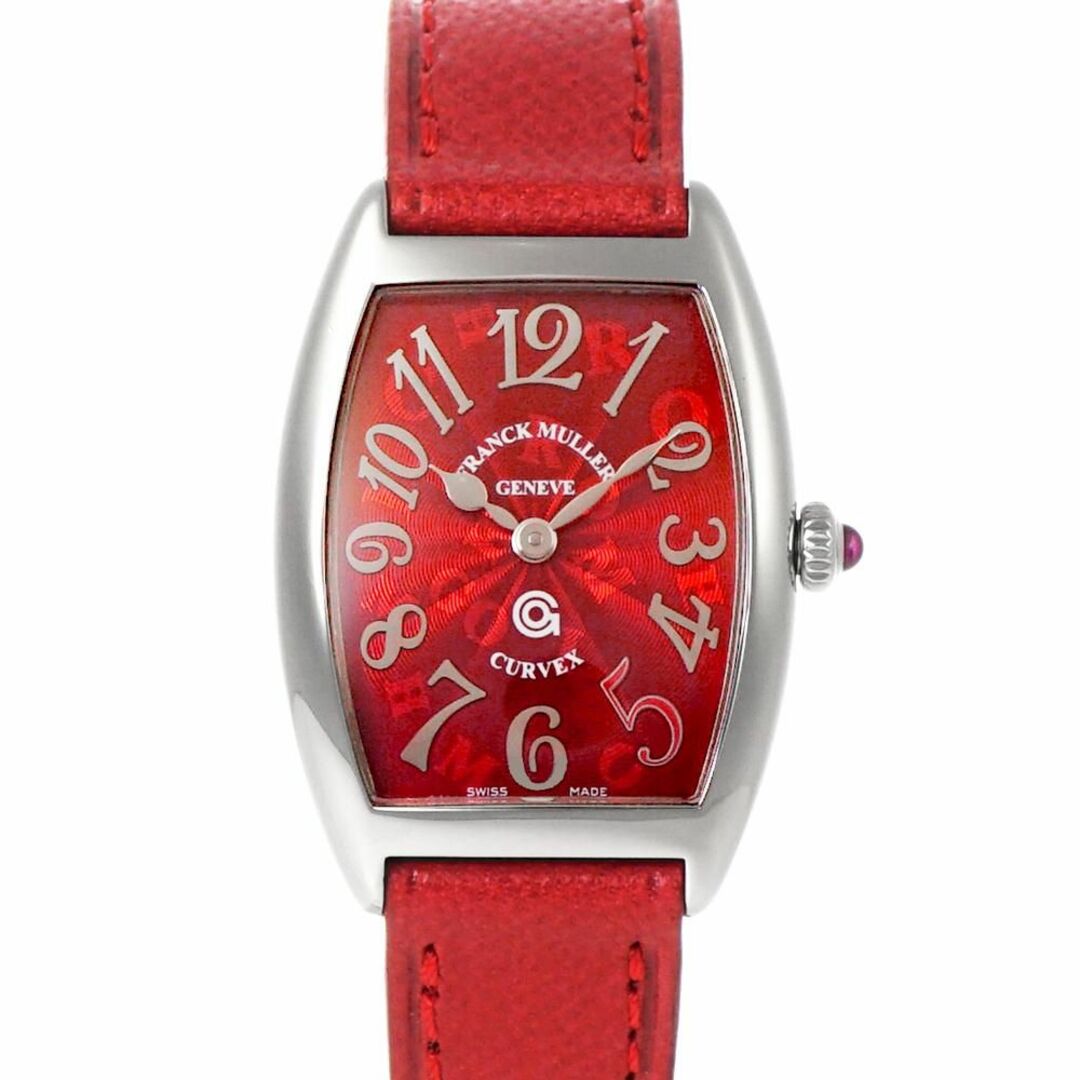 【メーカー包装済】 FRANCK 腕時計 レディース 中古品 Ref.1752QZRELSPGO トノウカーベックス - MULLER 腕時計