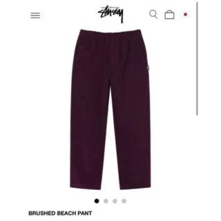 ステューシー(STUSSY)のSTUSSY BRUSHED BEACH PANT 22ss(チノパン)