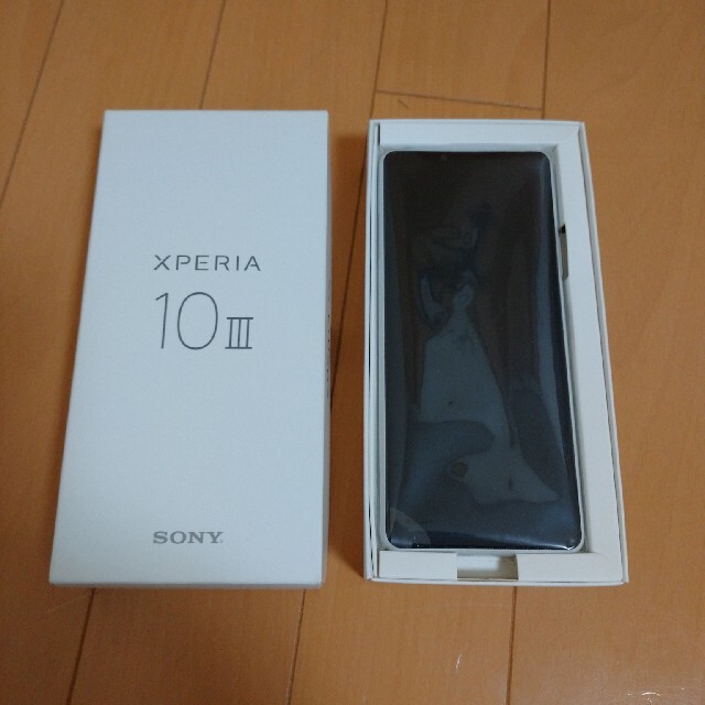 新品 SONY XPERIA 10 Ⅲ 128GB ホワイト SIMフリー