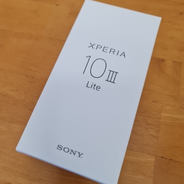 新品未開封　Xperia 10 Ⅲ Lite ホワイト 版スマートフォン本体