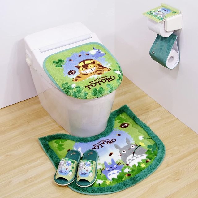新品・日本製】トトロ あおぞらどんぐり 普通サイズ トイレマット