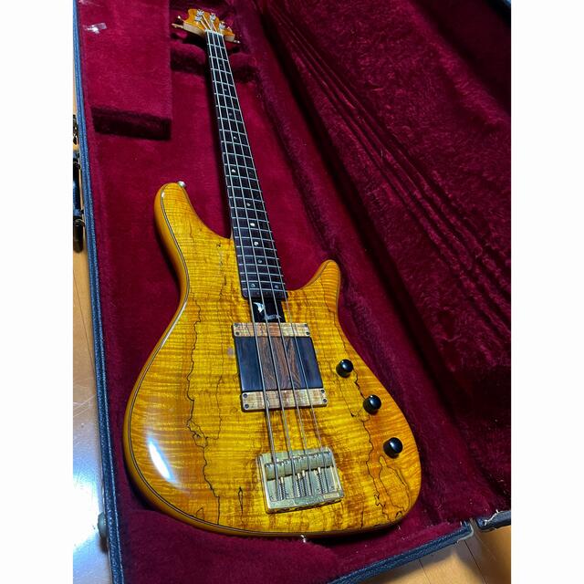 安心発送】 sugi NB4C spaltedMaple premiumGrade エレキベース