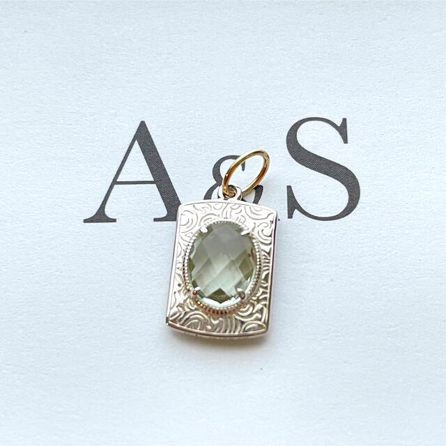 アガット K10 グリーンクォーツネックレス www.krzysztofbialy.com