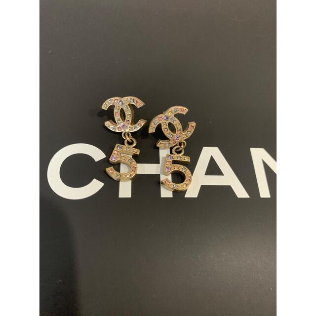 CHANEL - シャネル ピアス ５ CHANEL 両耳用 カラーストーン 送料込み