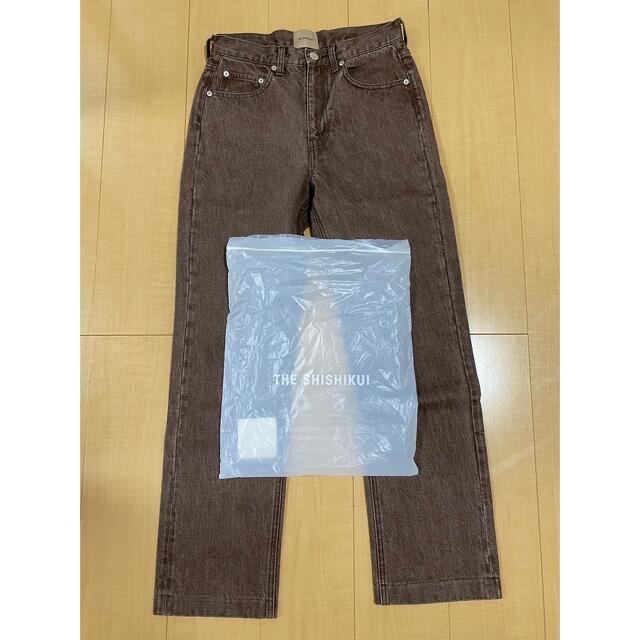 THE SHISHIKUI  BASIC JEANS/BROWN 2