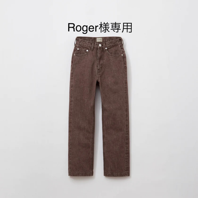 THE SHISHIKUI  BASIC JEANS/BROWN