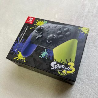 ニンテンドースイッチ(Nintendo Switch)のSWITCH プロコン スプラトゥーン3 プロコントローラー　純正(その他)