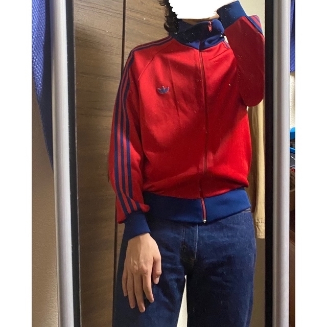 adidas(アディダス)の【四千頭身都築着用】adidas アディダス トラックジャケット デサント製 メンズのトップス(ジャージ)の商品写真