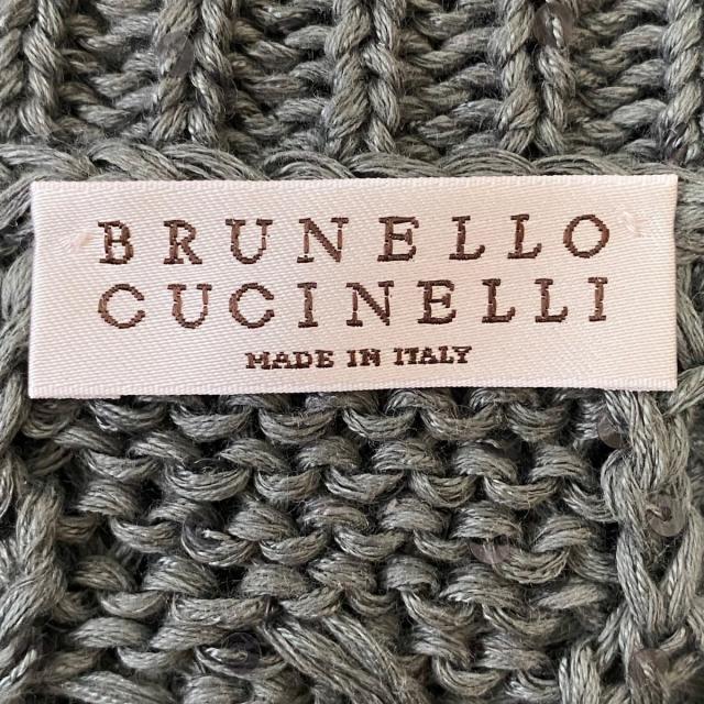 BRUNELLO CUCINELLI(ブルネロクチネリ)のブルネロクチネリ 長袖セーター XXL XL - レディースのトップス(ニット/セーター)の商品写真