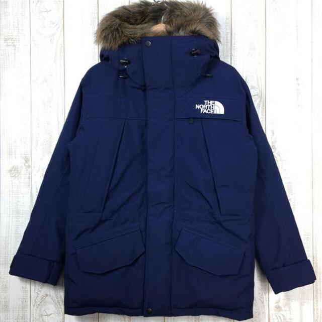 NYTNFネイビーネイビー系MENs S  ノースフェイス アンタークティカ パーカ ANTARCTICA