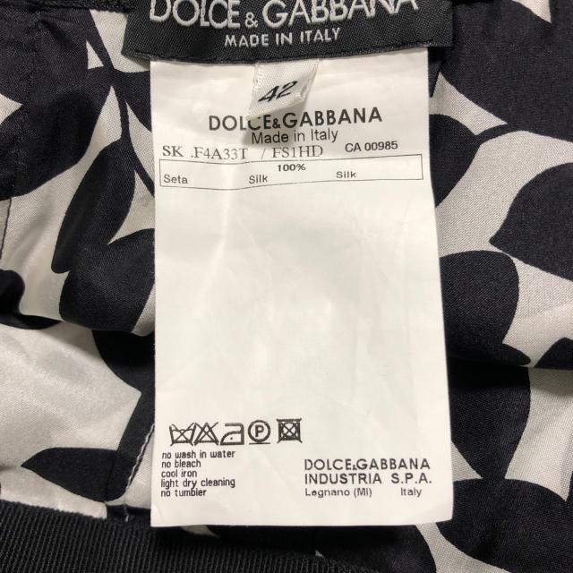 シルク】 DOLCE&GABBANA - ドルチェアンドガッバーナ スカート 42 M