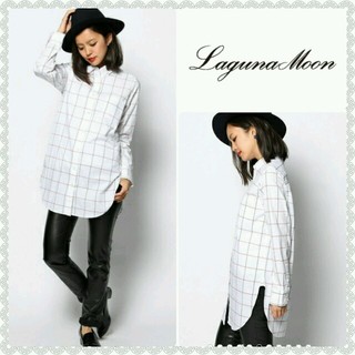 ラグナムーン(LagunaMoon)の新品　LAGUNA　MOON　ロングテイルタッターソールシャツ(シャツ/ブラウス(長袖/七分))