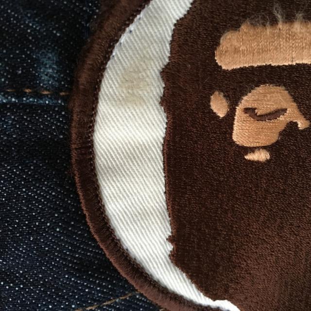 A BATHING APE(アベイシングエイプ)のア ベイシング エイプ ジーンズ サイズS - メンズのパンツ(デニム/ジーンズ)の商品写真