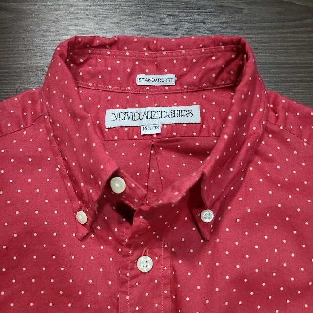 INDIVIDUALIZED SHIRTS(インディヴィジュアライズドシャツ)のINDIVIDUALIZED SHIRTS　ドットシャツ メンズのトップス(シャツ)の商品写真