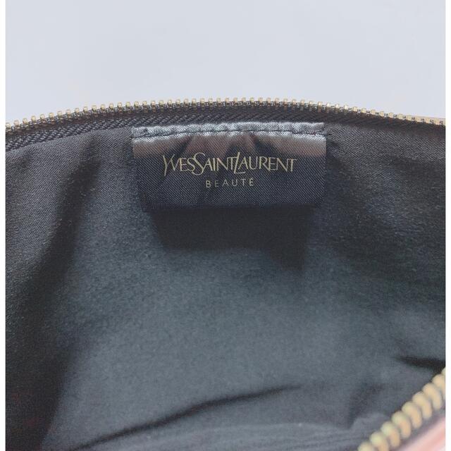 Saint Laurent(サンローラン)の【YSL】⭐️新品 イヴ サン ローラン ポーチ　メタリックピンク レディースのファッション小物(ポーチ)の商品写真