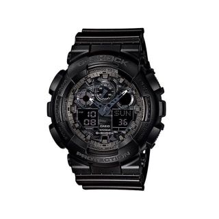 ジーショック(G-SHOCK)のG-SHOCK  デジタル アナログ デジアナ GA-100CF-1ADR(腕時計(デジタル))