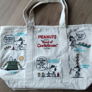 ルートート(ROOTOTE)のROOTOTE スヌーピー グランデ 刺繍がかわいい(トートバッグ)