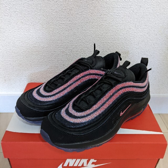 新品超レア】ナイキNIKEエアマックス97Golf/27.0cmブラックピンク-