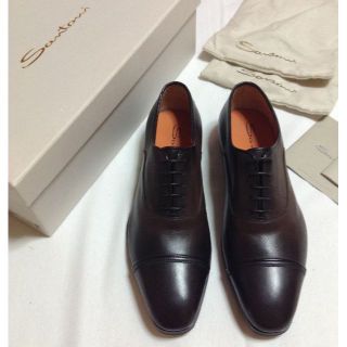 サントーニ(Santoni)の新品 UK6 santoni ストレートチップ 革靴 9624(ドレス/ビジネス)