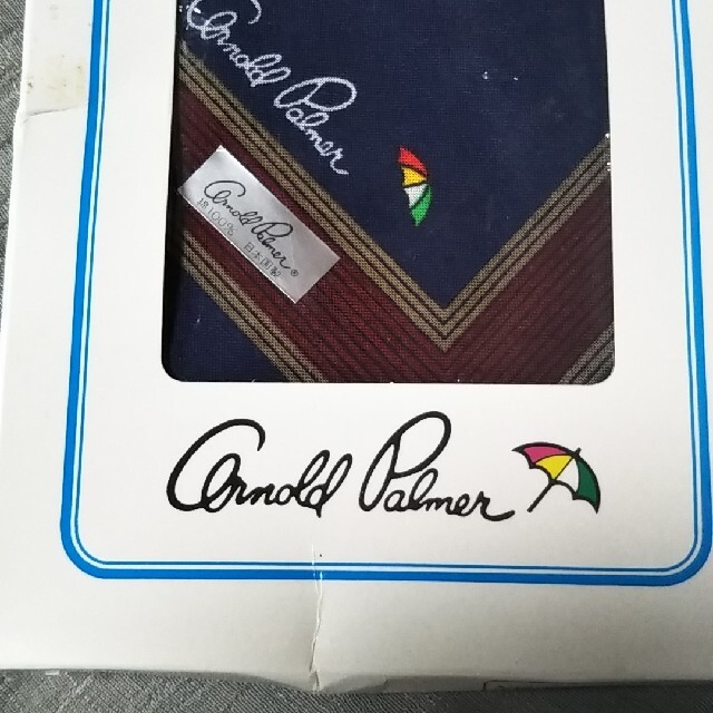 Arnold Palmer(アーノルドパーマー)のアーノルドパーマー　メンズ　ハンカチ2枚セット メンズのファッション小物(ハンカチ/ポケットチーフ)の商品写真