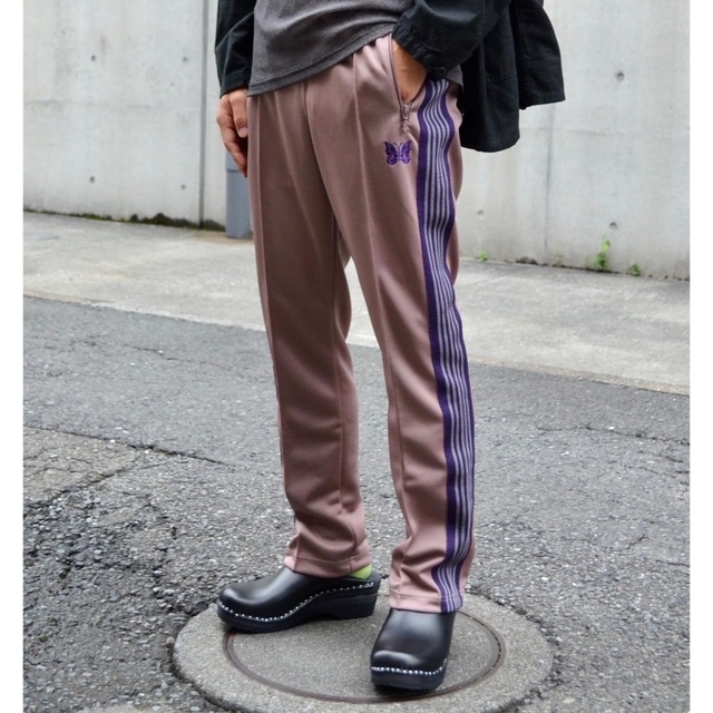 ブーツカット XS ブラック ピンク 22aw needles black