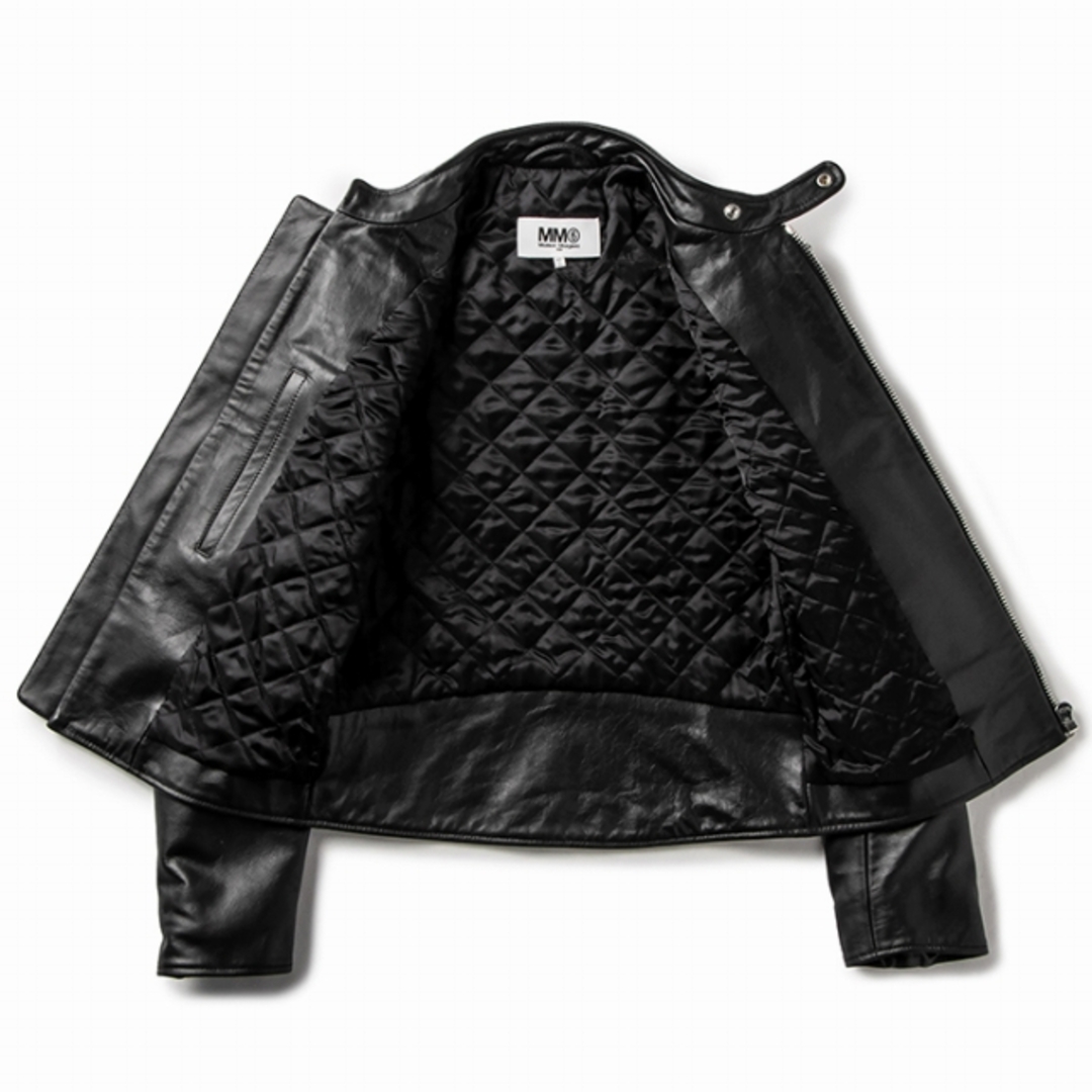 MM6 - MM6 MAISON MARGIELA レザージャケット 5ZIPの通販 by MM6 - MM6 MAISON MARGIELA レザージャケット 5ZIPの通販 by