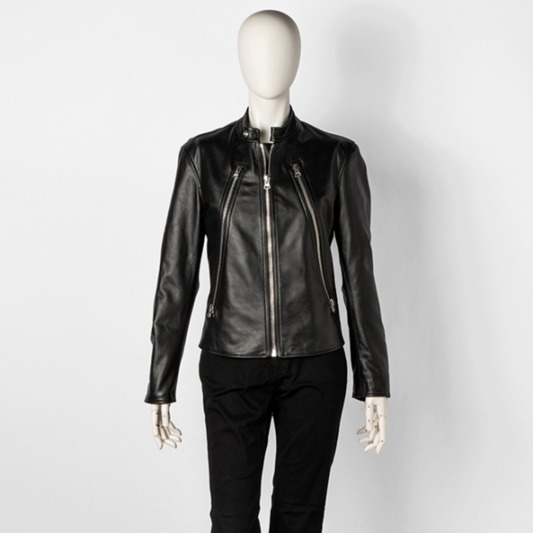 MM6 - MM6 MAISON MARGIELA レザージャケット 5ZIPの通販 by MM6 - MM6 MAISON MARGIELA レザージャケット 5ZIPの通販 by