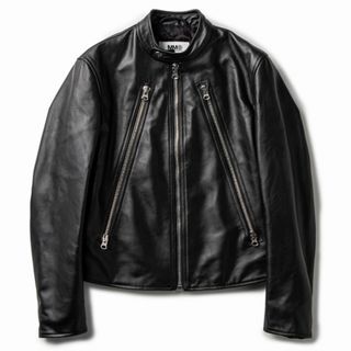 エムエムシックス(MM6)のMM6 MAISON MARGIELA レザージャケット 5ZIP(ライダースジャケット)