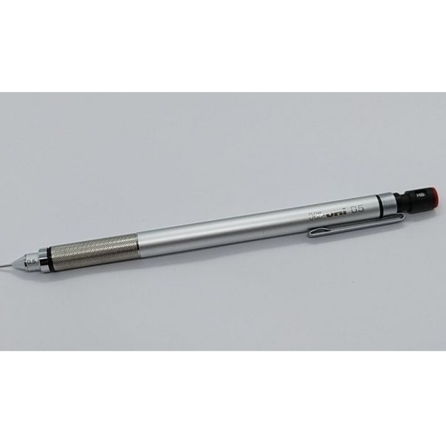 廃盤品】三菱 Hi-uni 3051FF 製図用0.5 銀 シャープペンシル
