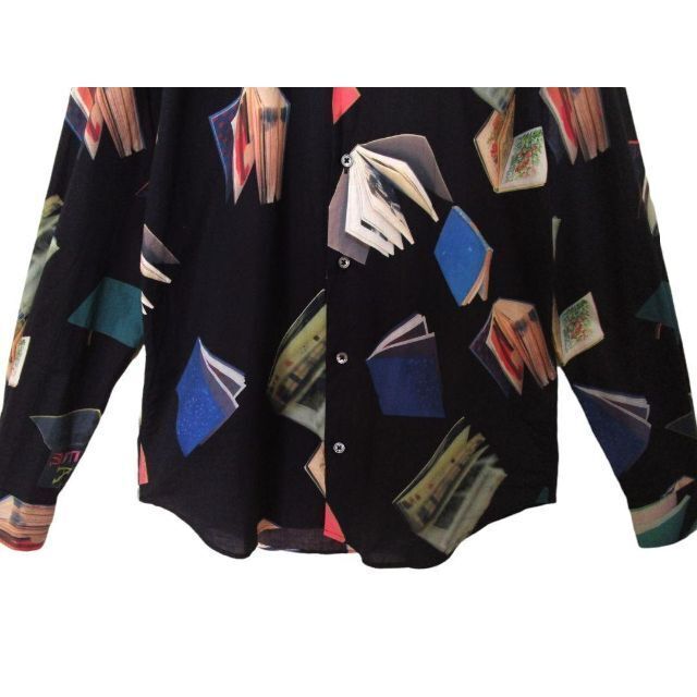 Paul Smith - Paul Smith ポールスミス 本 総柄シャツ ネイビー