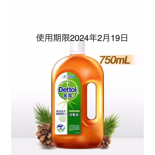 Dettol 750ml 使用期限2024年2月19日