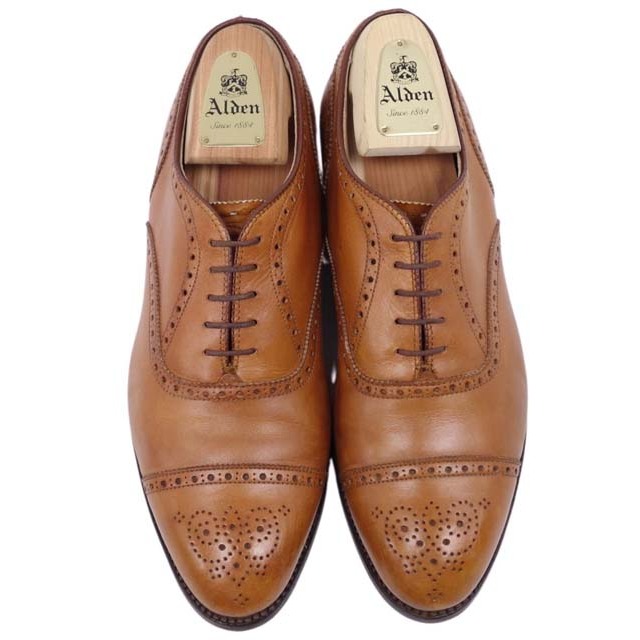 Alden - オールデン Nordstrom 別注 ウィングチップ 911 メンズ Alden - オールデン Nordstrom 別注 ウィングチップ 911 メンズ