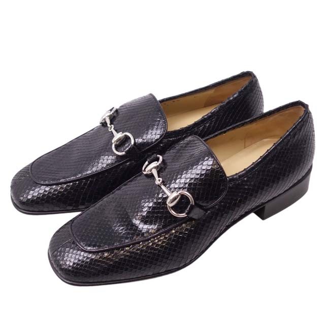 Gucci - Vintage グッチ パンプス ローファー ホースビット リザード