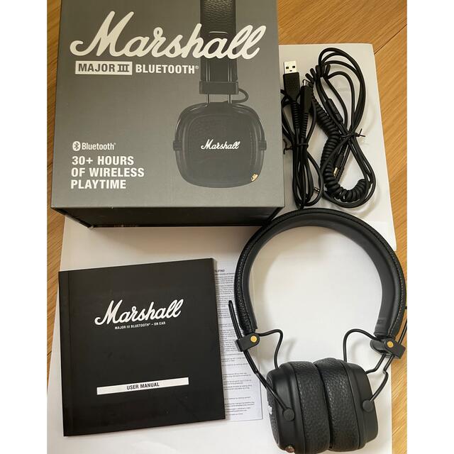 Marshall  III ヘッドフォン　ブラック